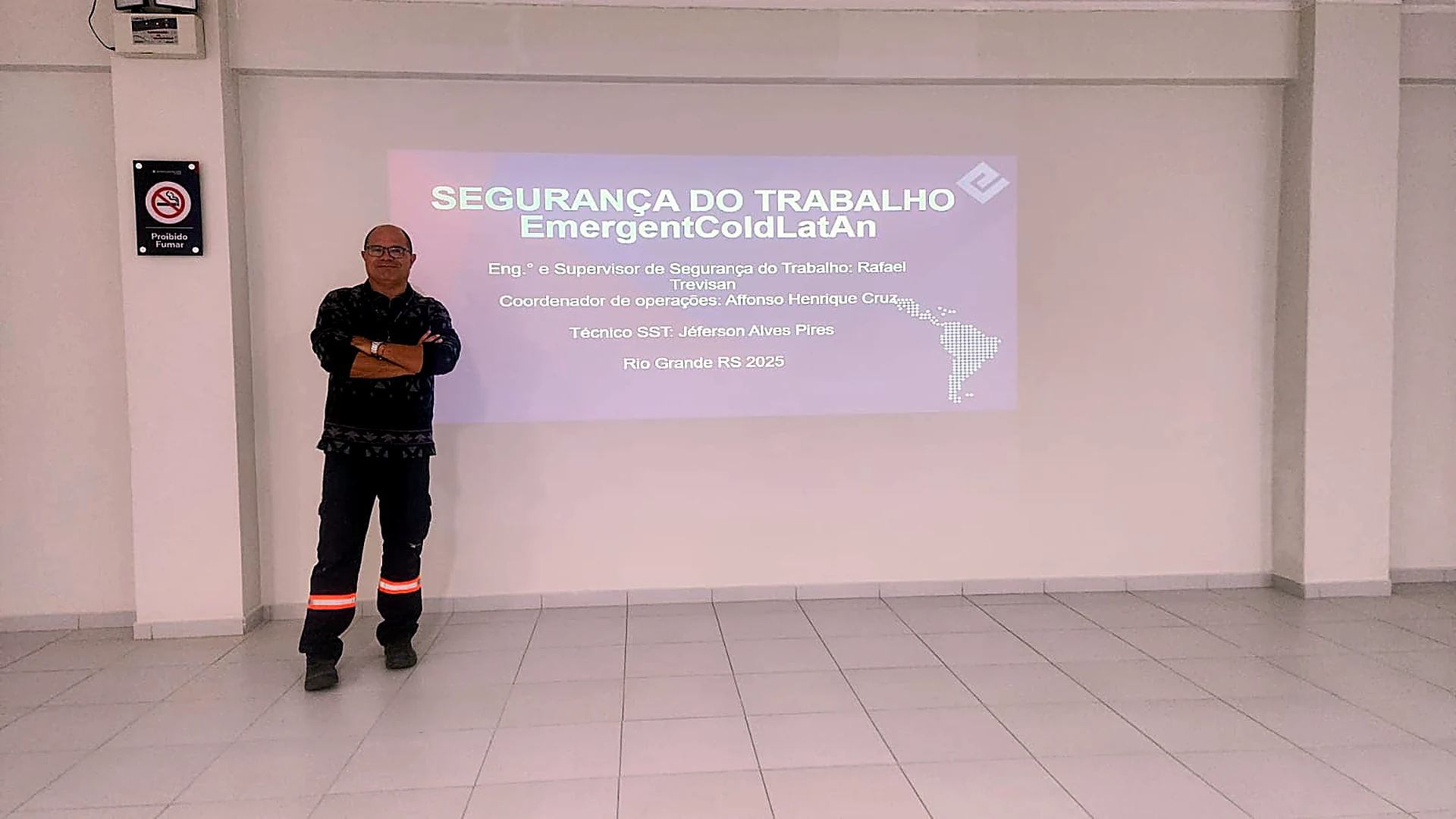 Apresentação de segurança do trabalho